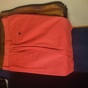 Nautical nantucket red shorts. Never worn. Size 34.